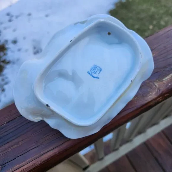 Royal Bayreuth Art Nouveau Lady Figural Woman Chamberstick Candle Holder RARE - Picture 4 of 8